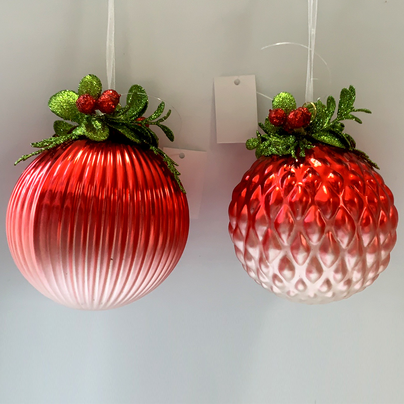 glass ball christmas hanging ball