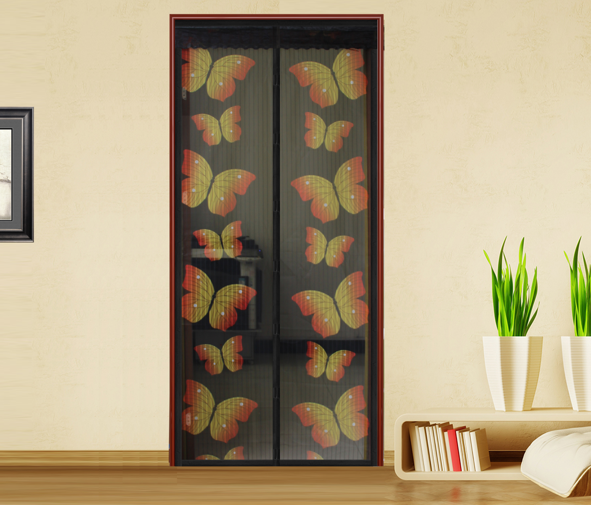 Butterfly Magnetic Door Screen