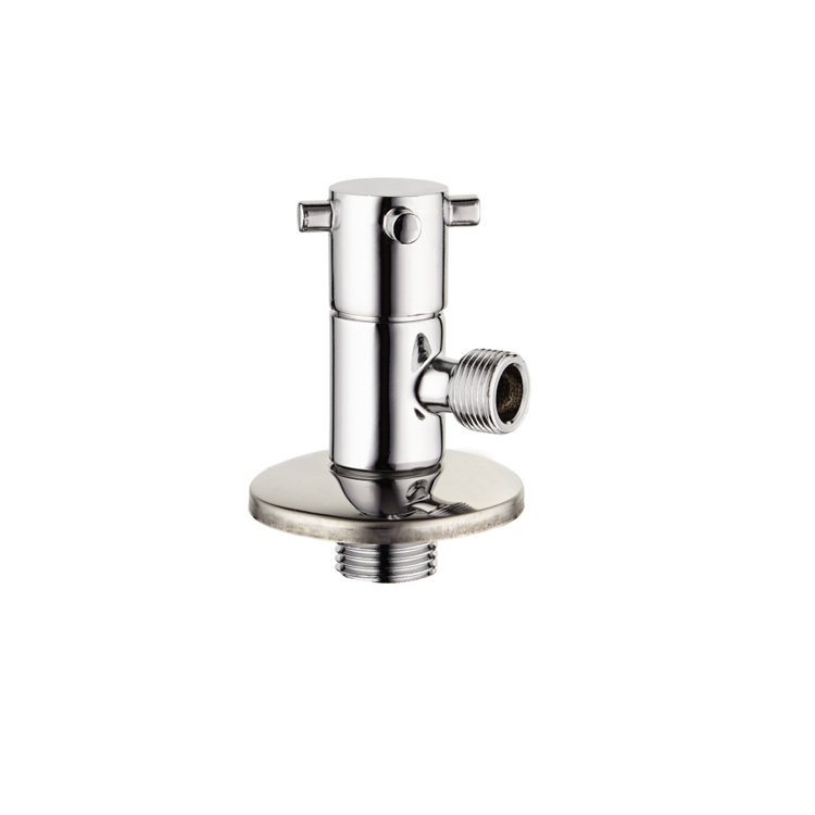 Zinc Handle Chrome Plated Brass Angle Valve