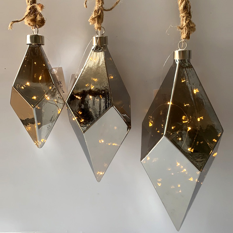 Glass mould Christmas hanging light