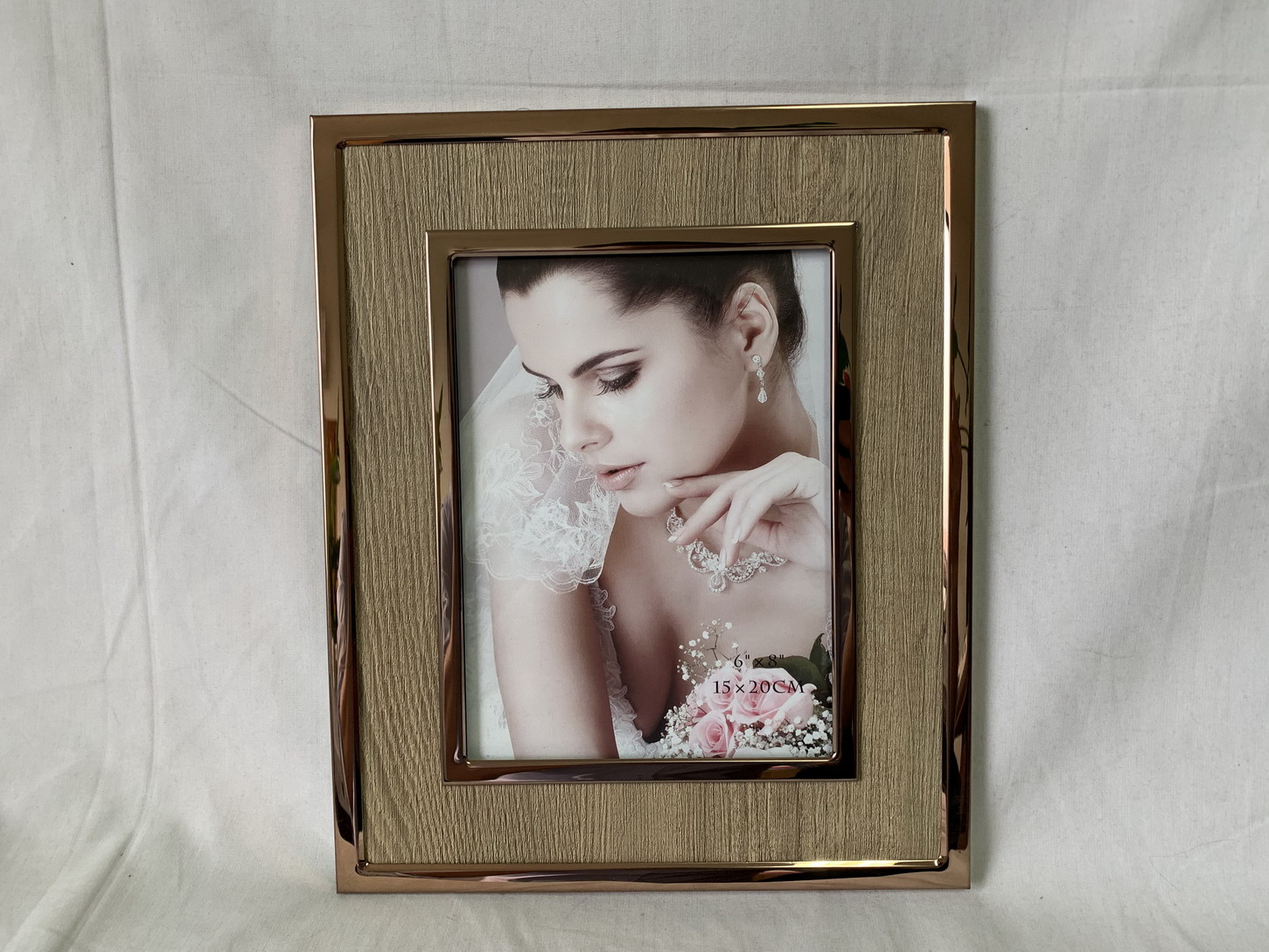 Wooden Frame With Metal