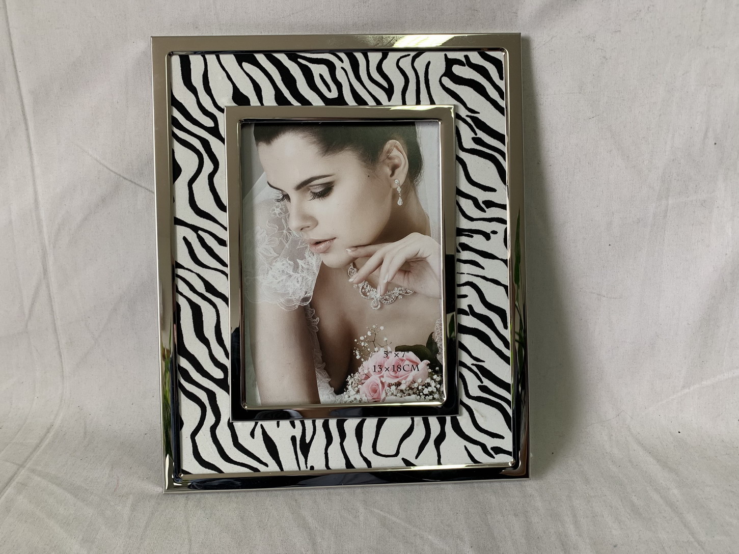 Wooden Frame With Metal