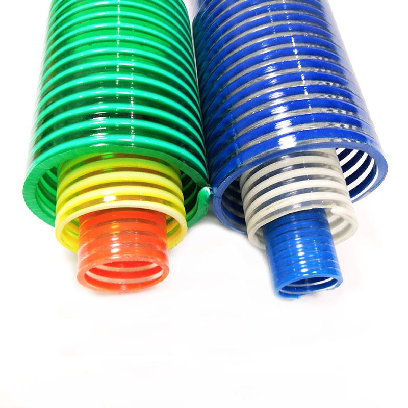 PVC corrugated suction hose for water powder liquids hose