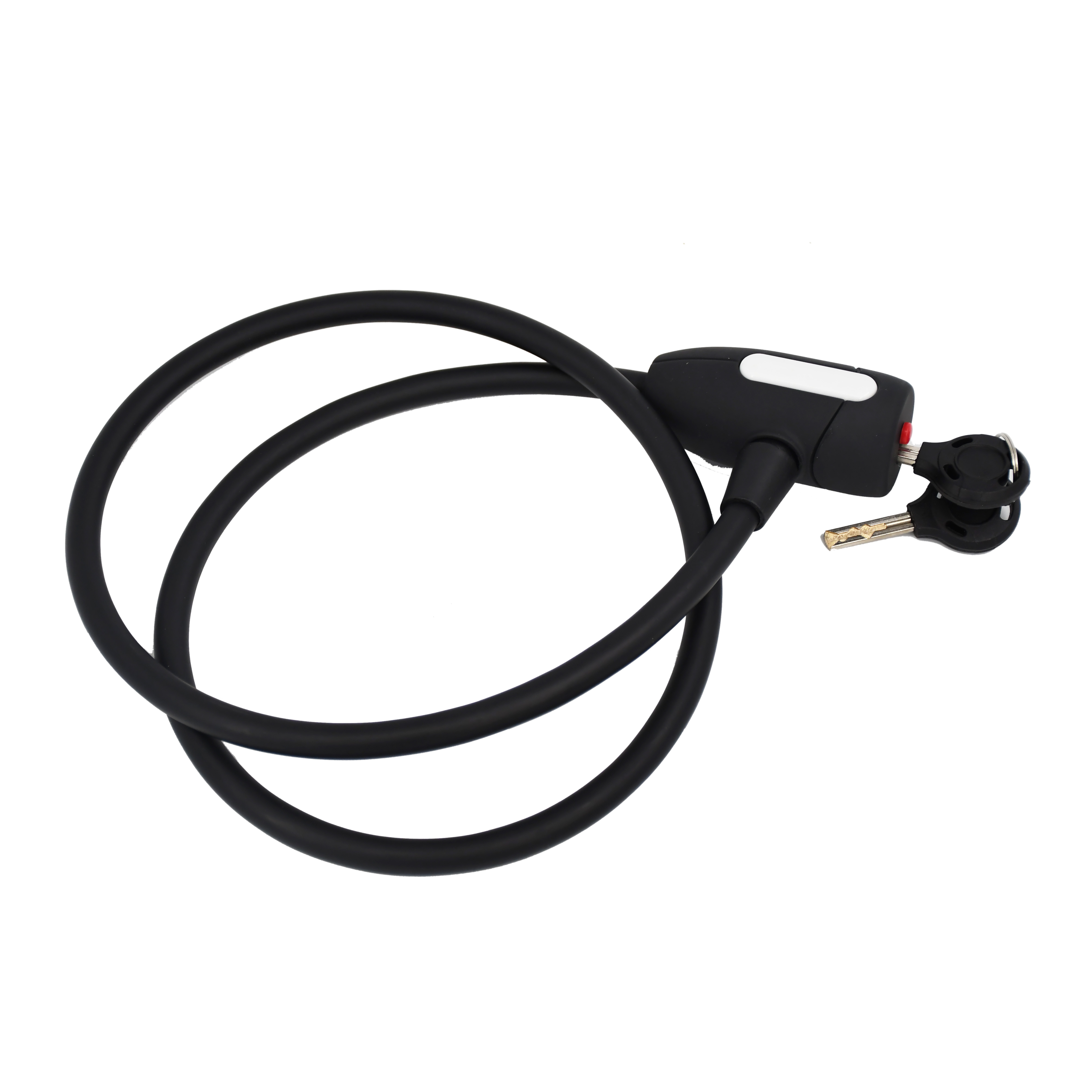 Anti-theft high quality cable bicycle bike lock with key safety lock