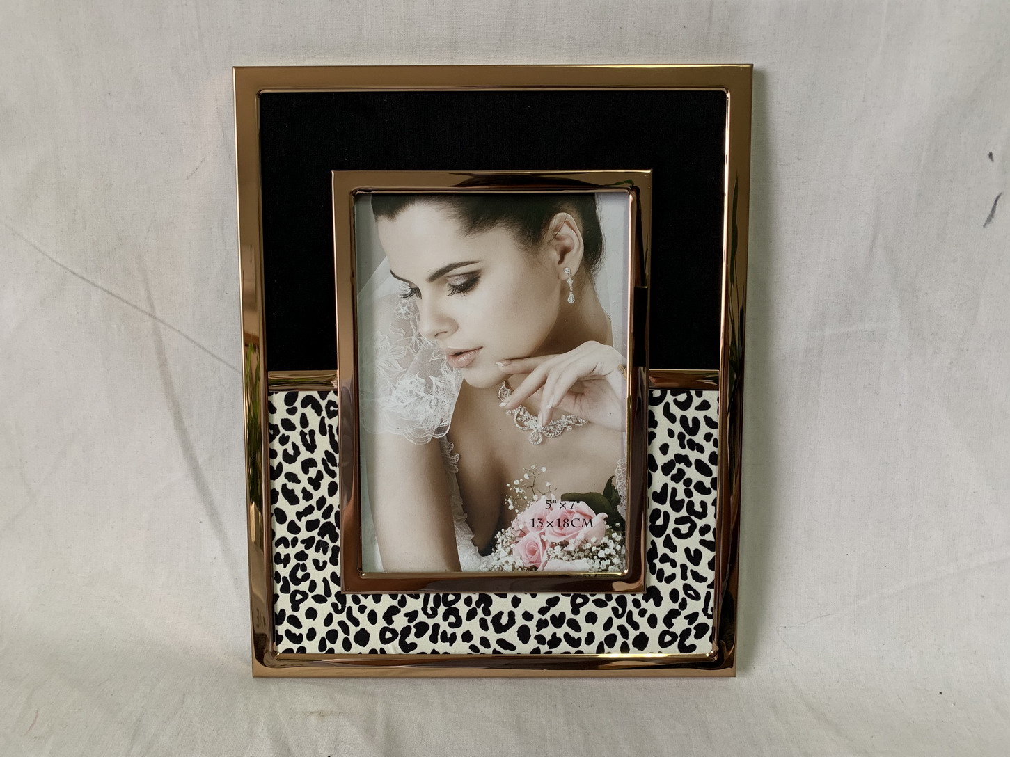 Wooden Frame With Metal