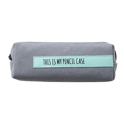 Customized Logo Printed Travel Makeup Pouch Pen Pencil Bag
