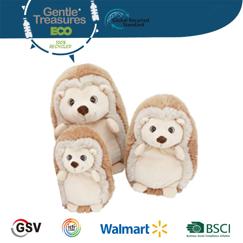 Eco Animals Hedgehog Gtst Plush Toy(y2001017 Y2001021 Y2001031)