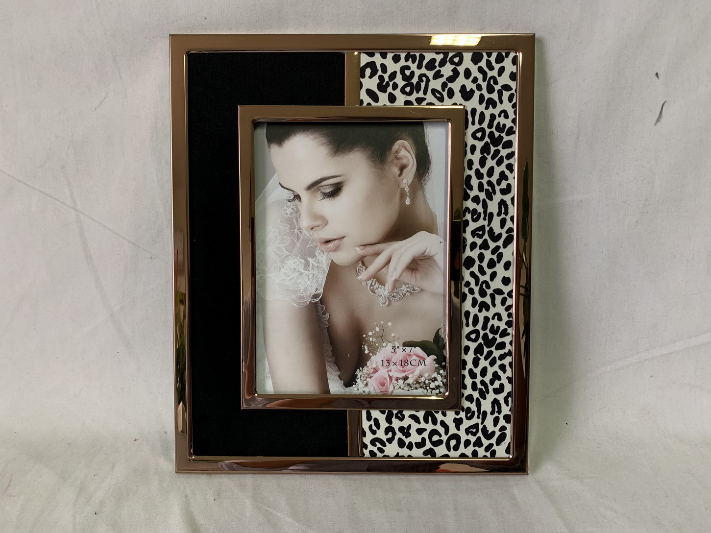 Wooden Frame With Metal