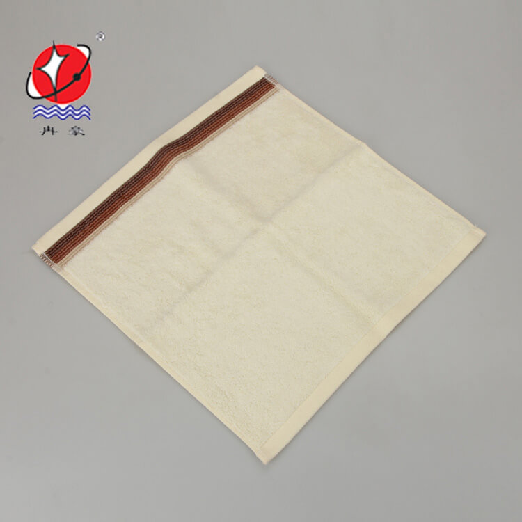 RH-MT0121 Woven stripe handkerchief hand towel cotton towel cleaning towel woven stripe towel
