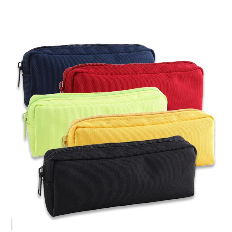 High Quality Wholesale Custom Cheap Students Stationery Storage Pencil Bag With Zipper