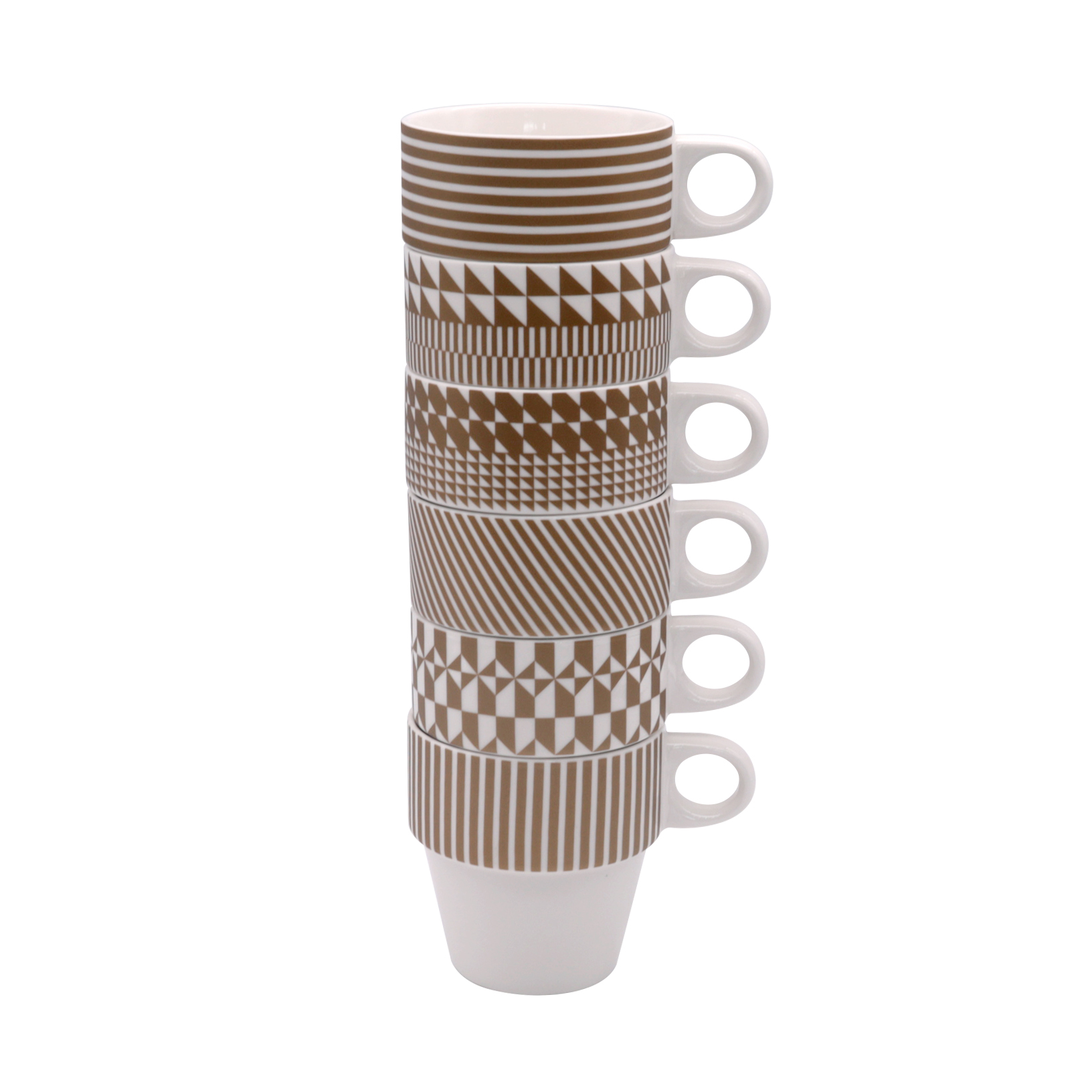 ZH1967-1 set of 6 stackable mug