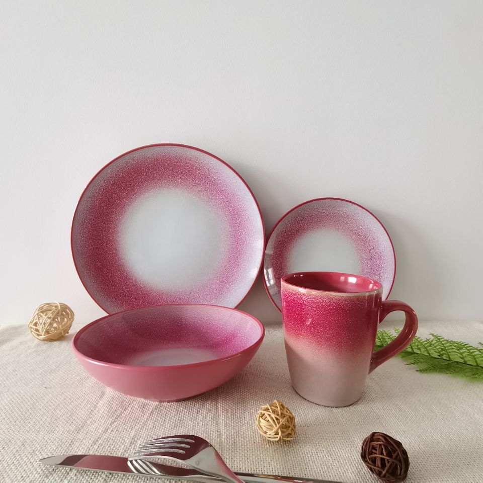 Reactive glaze