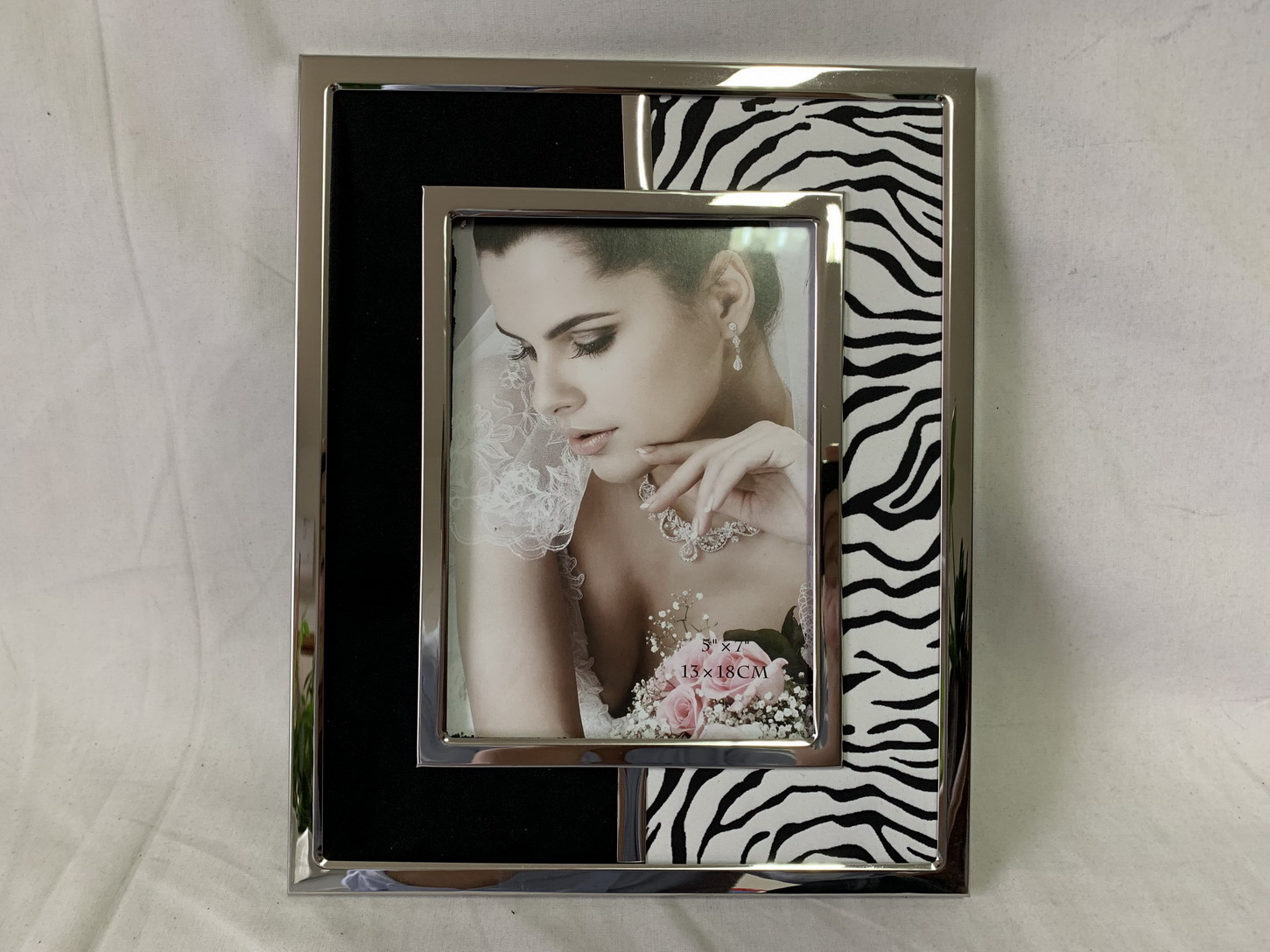 Wooden Frame With Metal