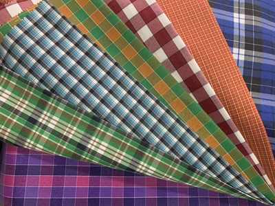 Yarn Dyed Multi Check Fabric