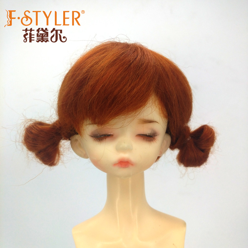 Bjd Sd Doll Wigs Synthetic Mohair Wig D244