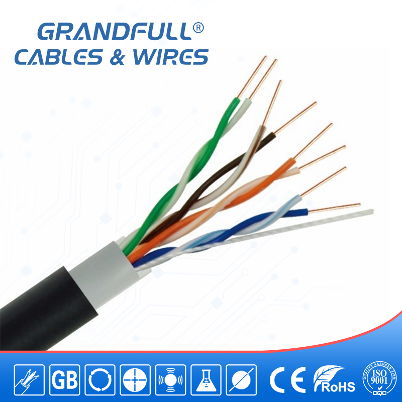 Cat5e Outdoor Lan Cable(0.5C) 4pairs Twisted Cable Network Cable Ethernet Cable