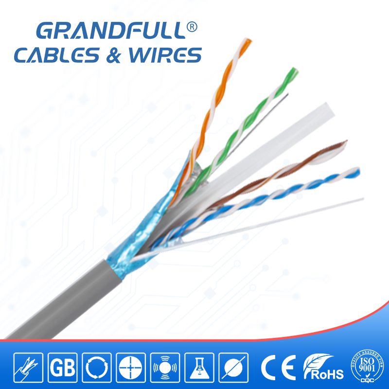 Cat6A Lan Cable(0.56C) 4pairs Twisted Cable Network Cable Ethernet Cable