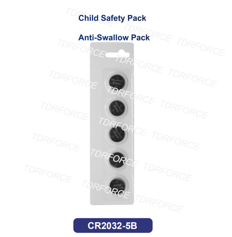 NEW Child Safety pack,3V Non Recharageable Lithium Button Cells 220mAh 3v CR2032