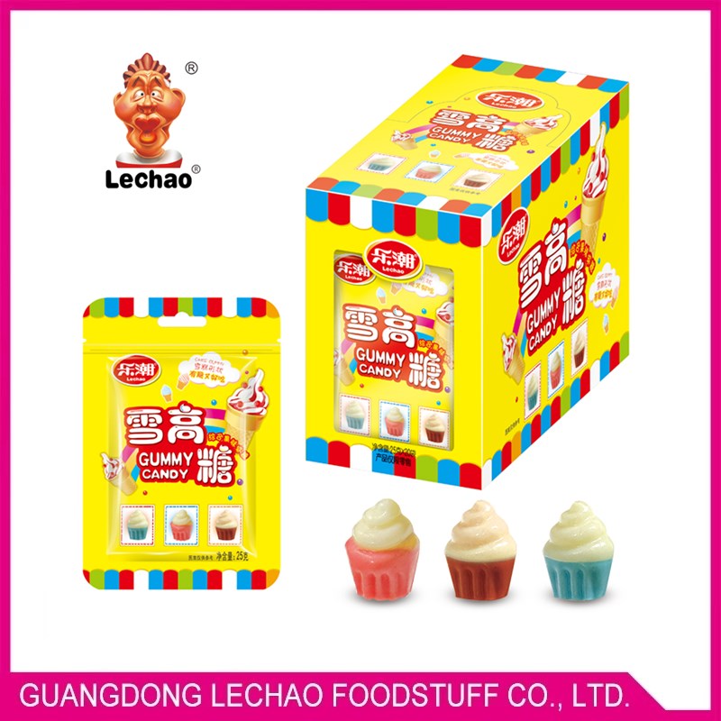 Ice cream gummy candy