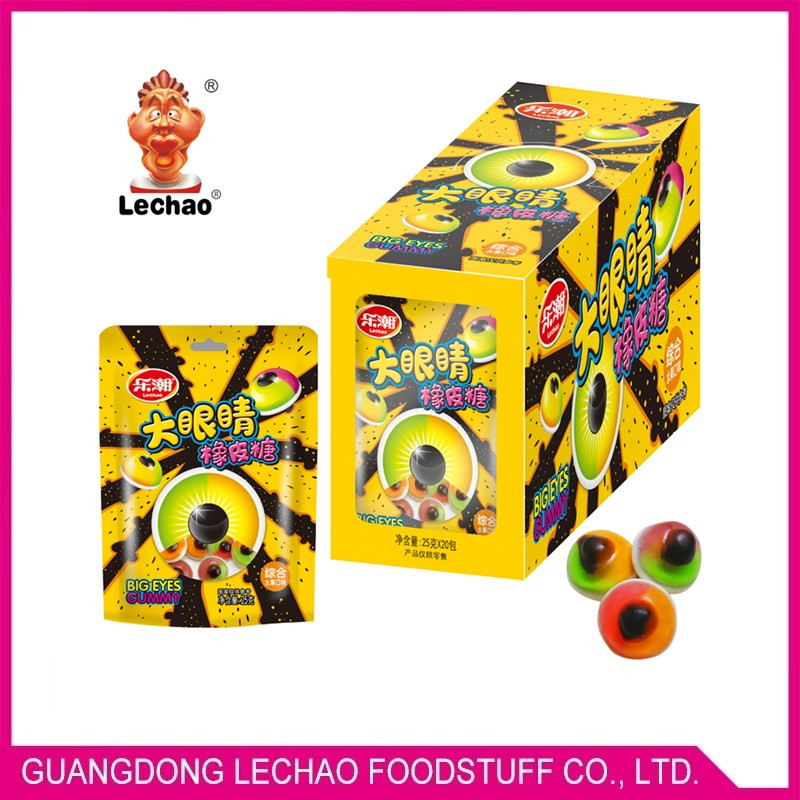 Eyeball gummy candy
