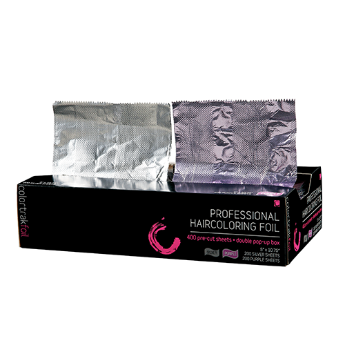 Pre-cut interfolded POP UP Aluminum Foil Sheets for Hair Salon Beauty