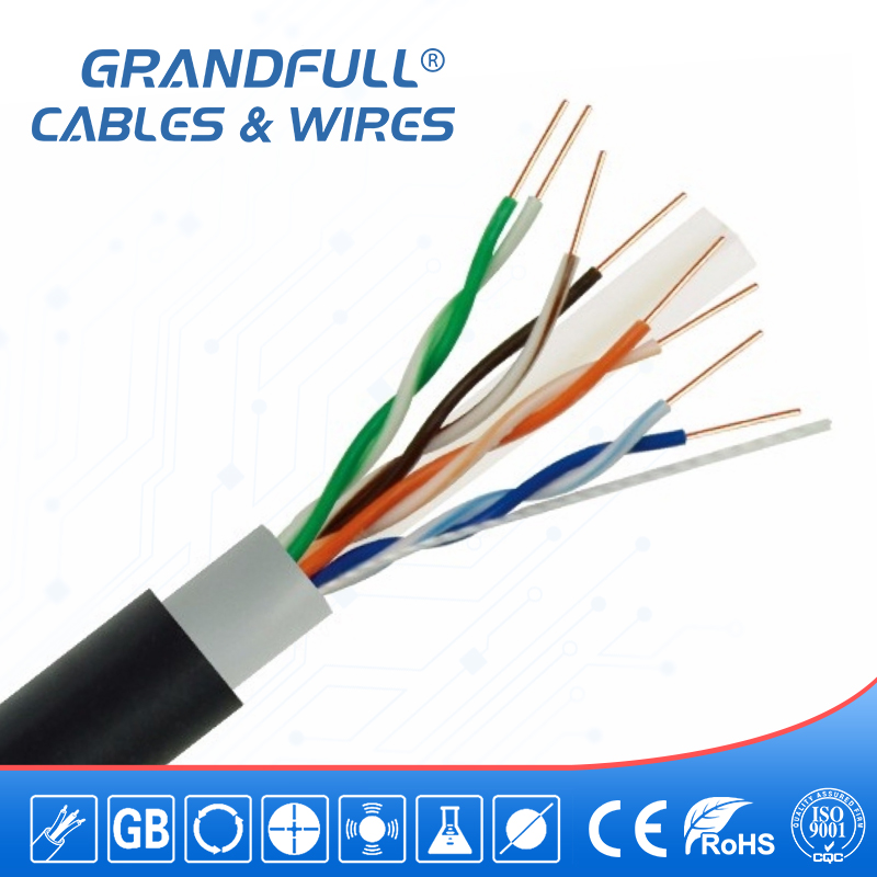Cat6 Outdoor Lan Cable(0.5A) 4pairs Twisted Cable Network Cable Ethernet Cable