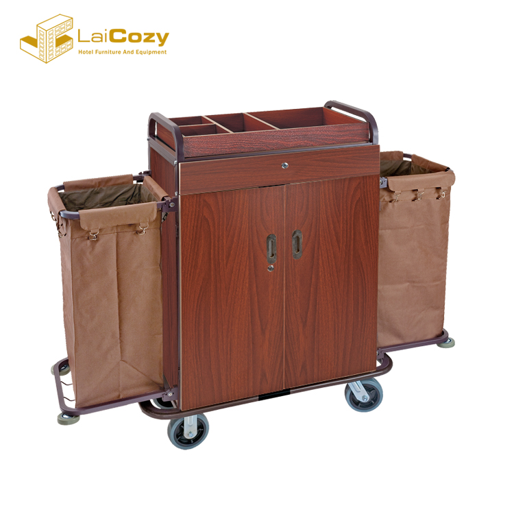 Housekeeping Maid cart with door