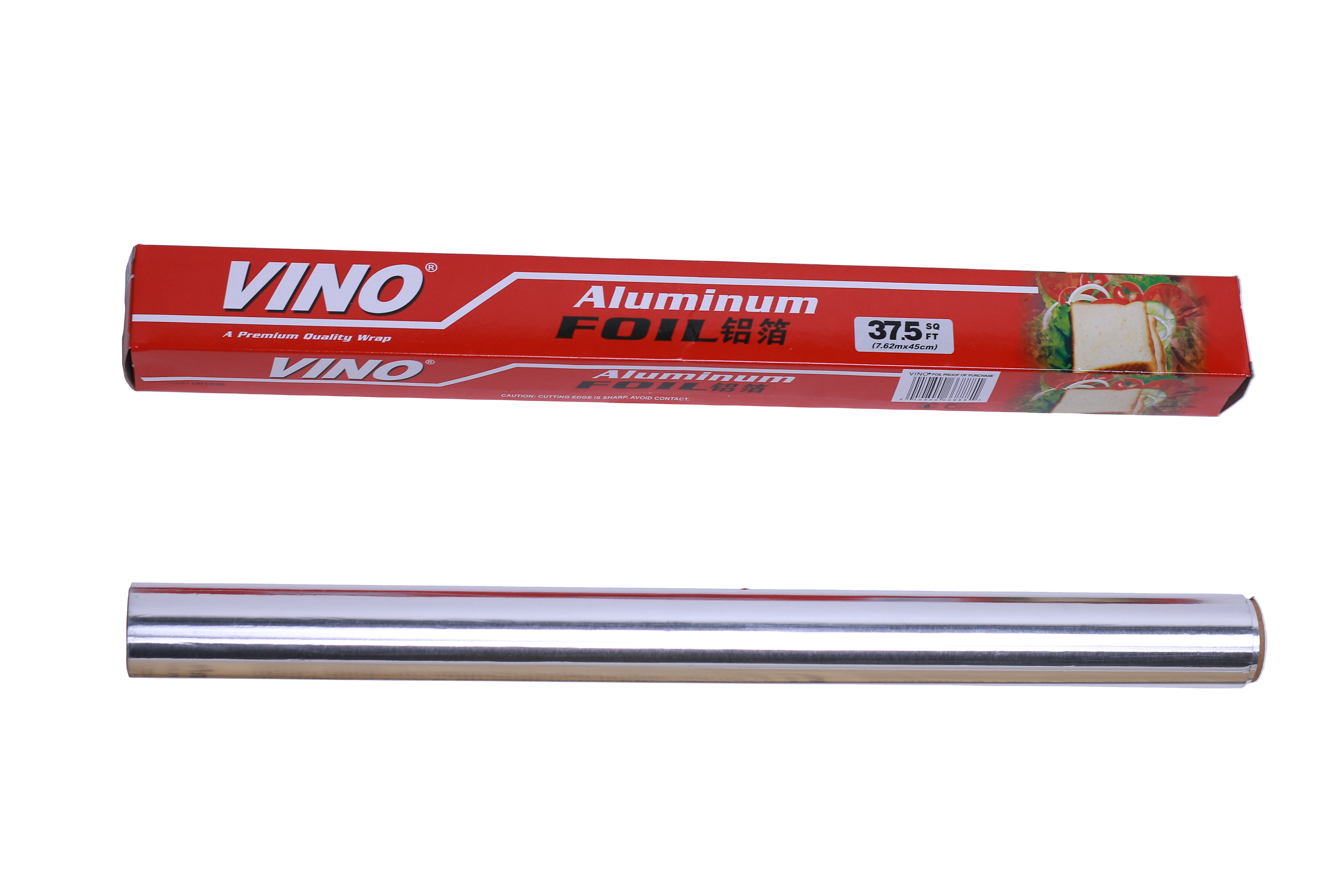 OEM Food Packaging Household Aluminium Foil Roll BBQ