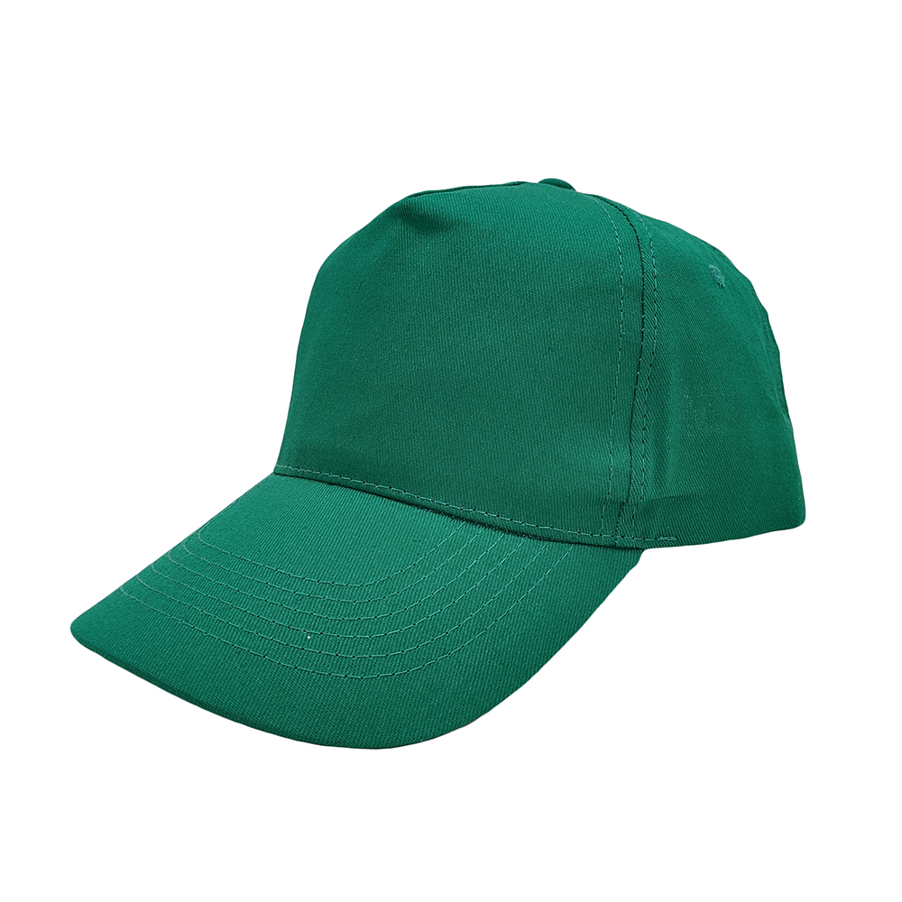 100% cotton 5 panel baseball cap