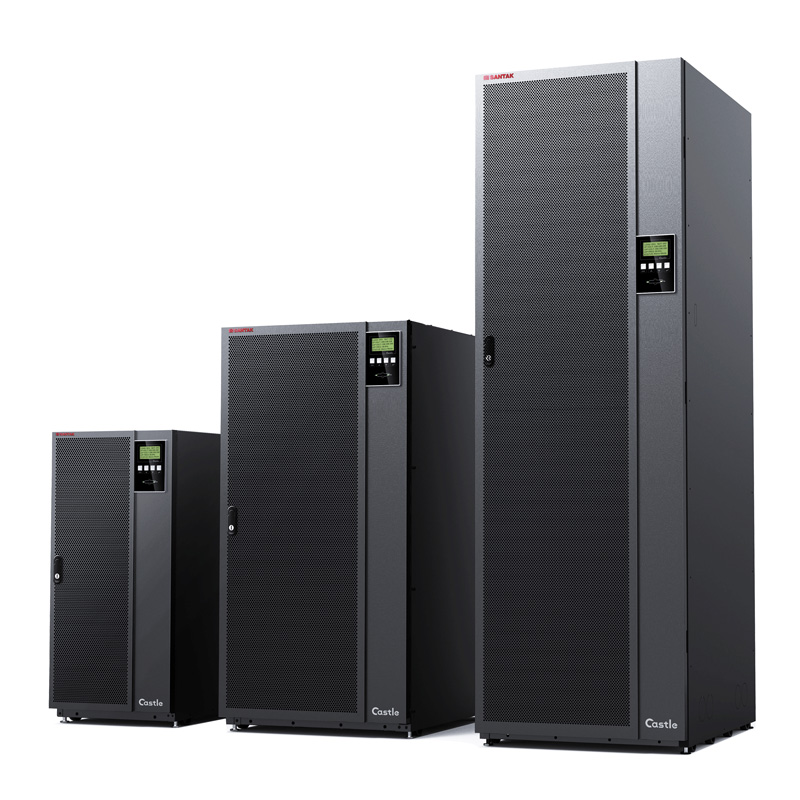 Uninterruptible Power Supply 100kva UPS Online UPS SANTAK Castle 3P UPS Power Supply
