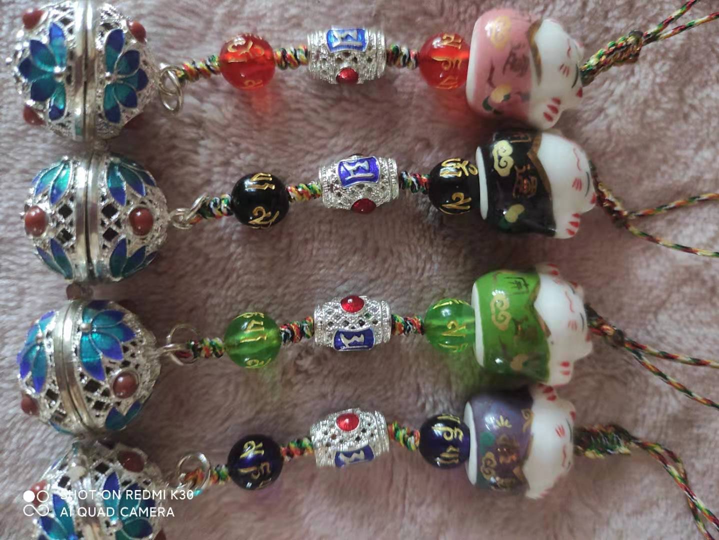 Tibetan medicine mobile phone chain