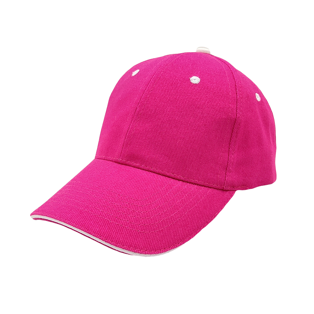 6 panel sandwich baseball cap
