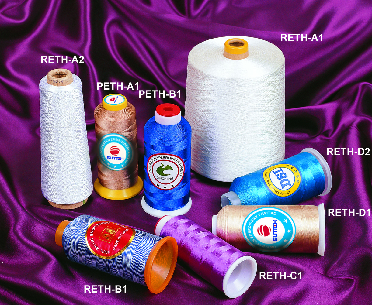Rayon Embroidery Thread And Polyester Embroidery Thread