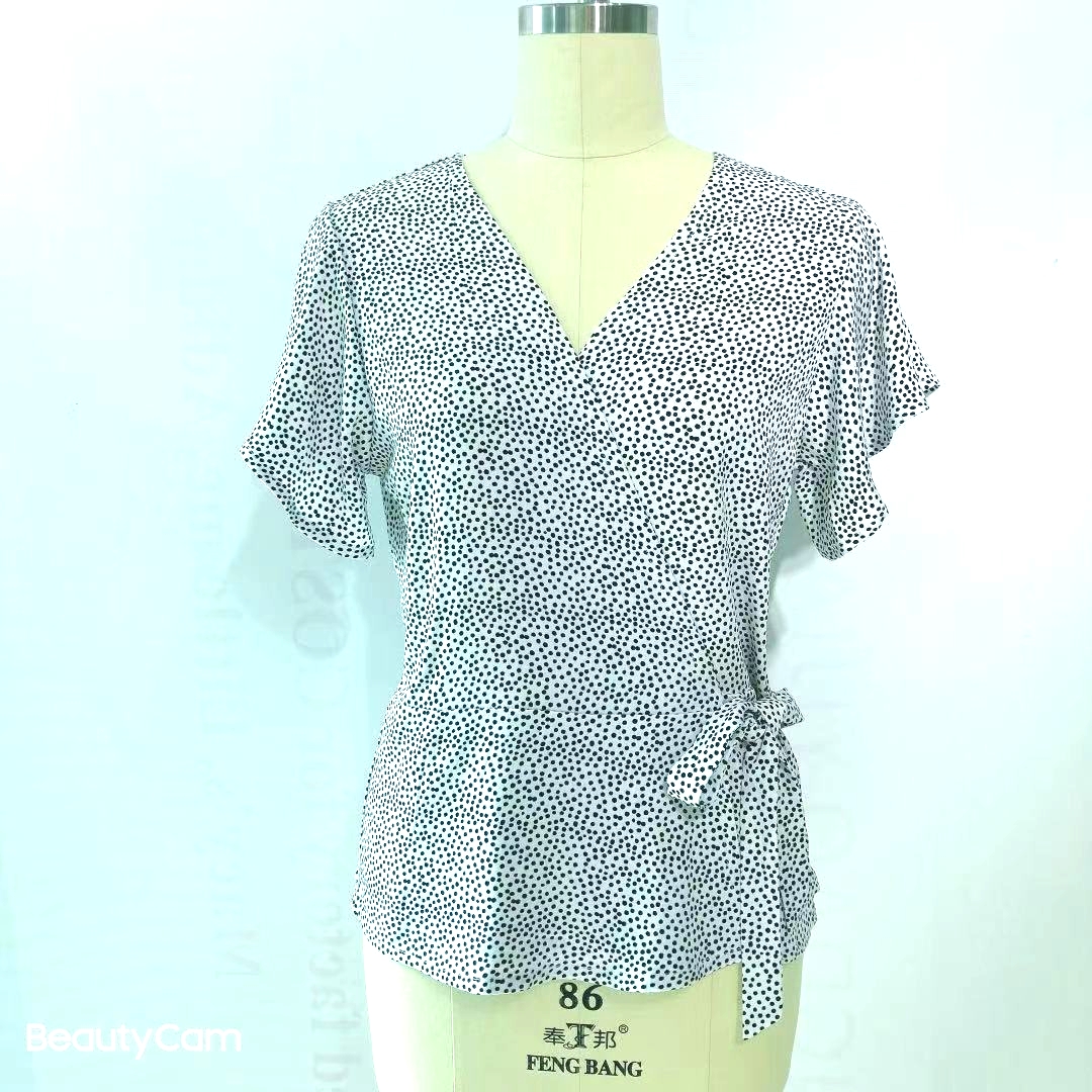 Ladies 100%rayon Top-1