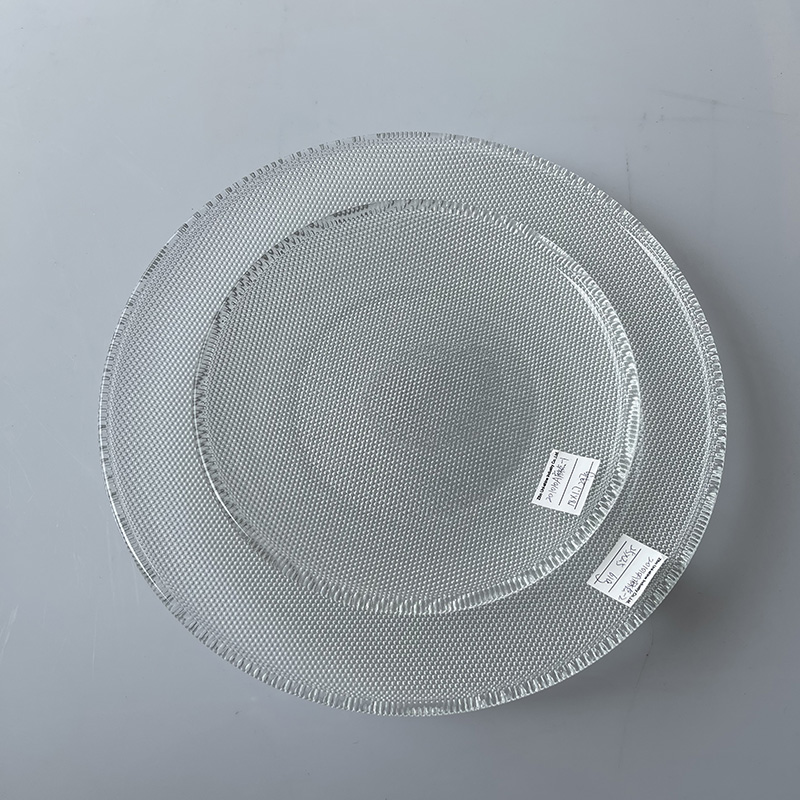 glass plate and bowl