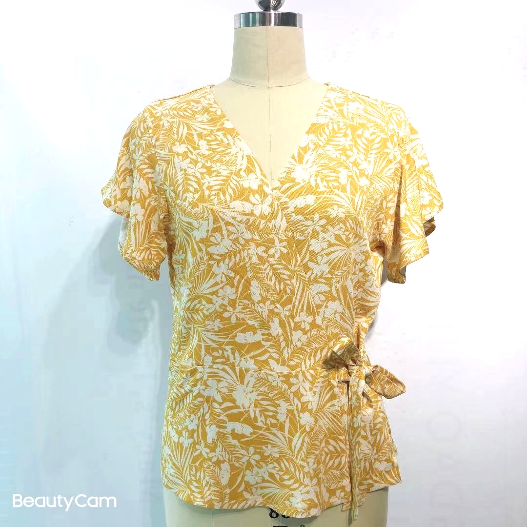 Ladies 100%rayon Top-4