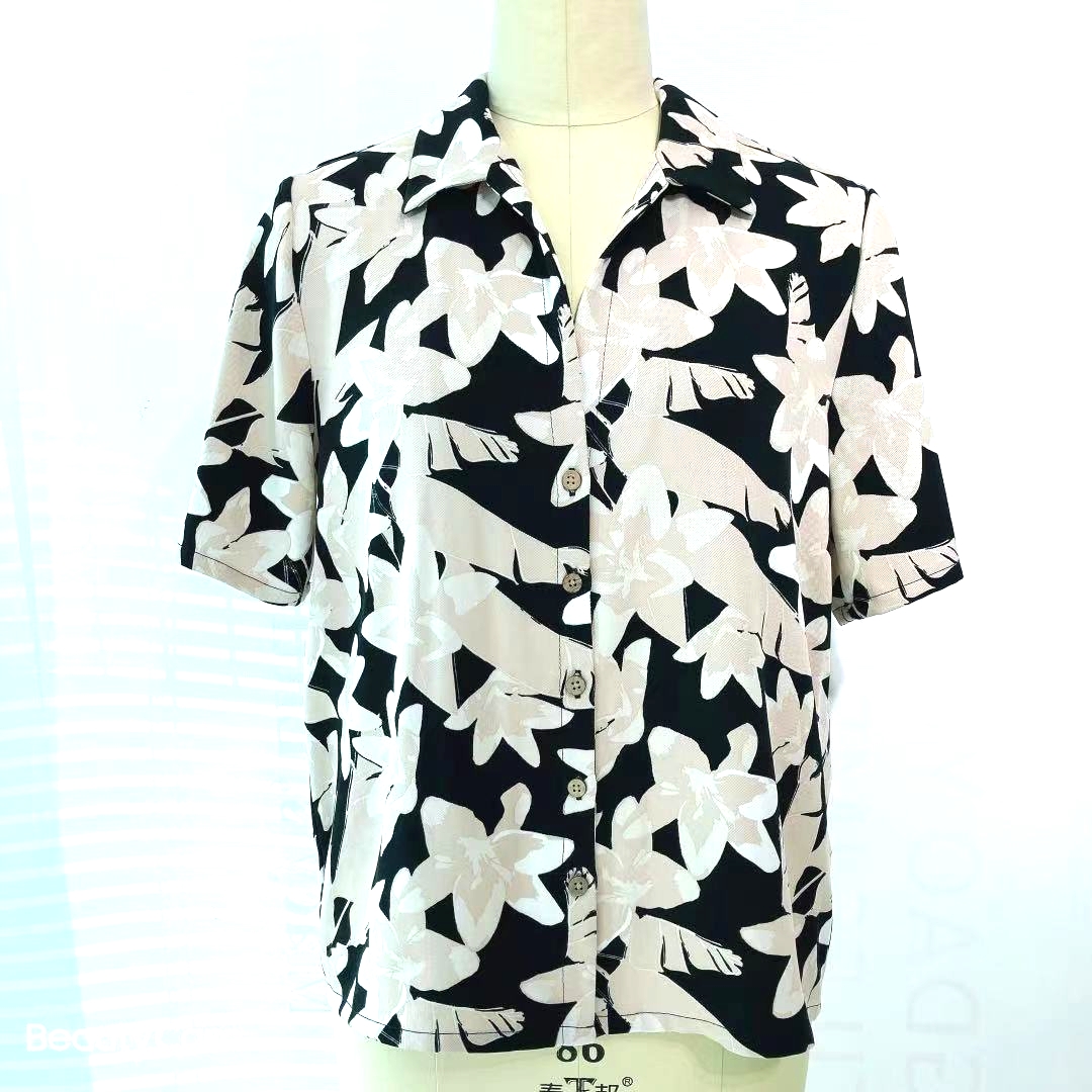 Ladies 100%rayon Top-7