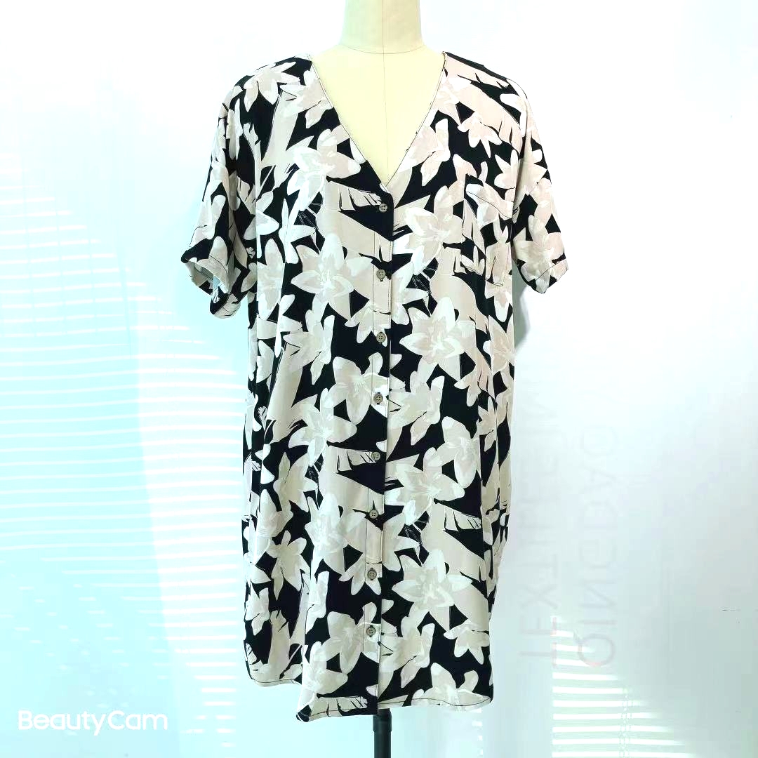 Ladies 100%rayon Dress-10