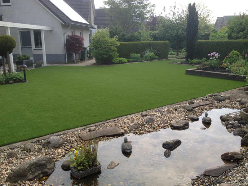 35mm 4-Tones Free of Heavy Metals Artificial Grass Synthetic Turf Fake Grass Carpet Grass for Decoration
