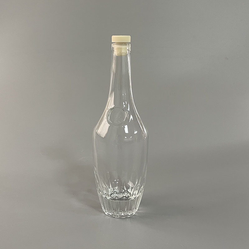 Glass Bottle With Cork Lid