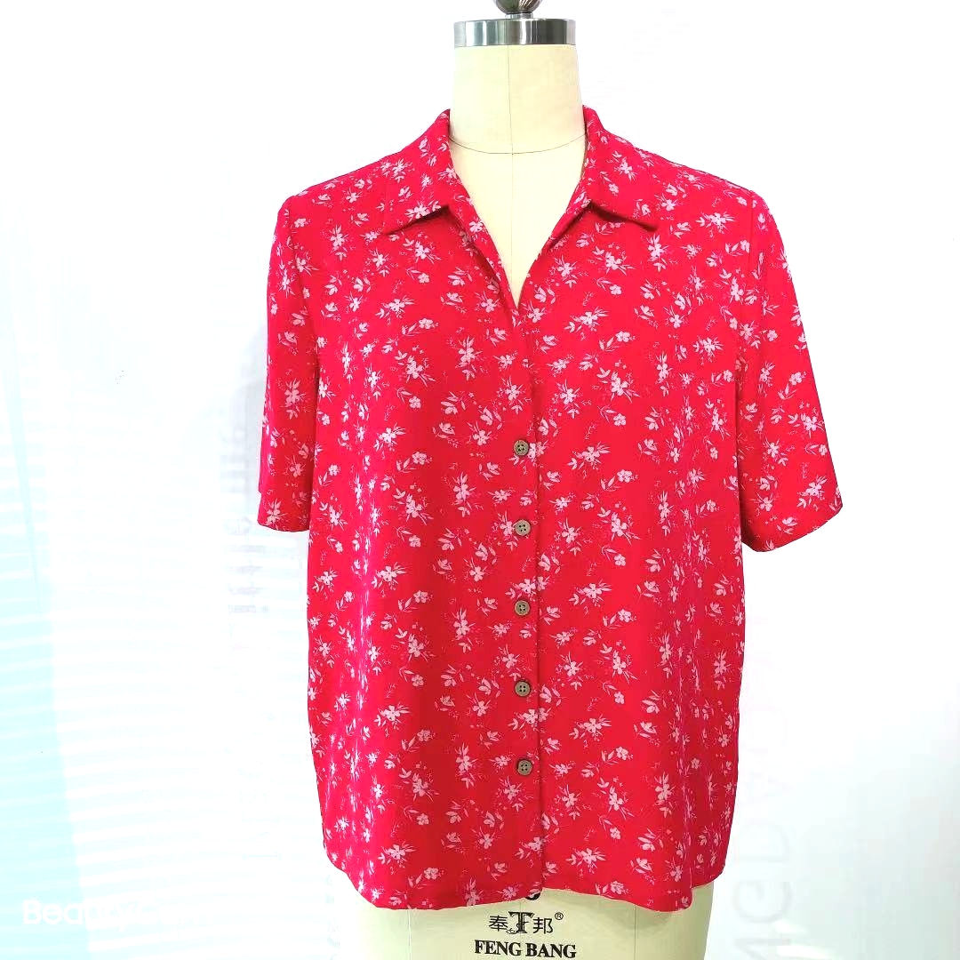 Ladies 100%rayon Top-6