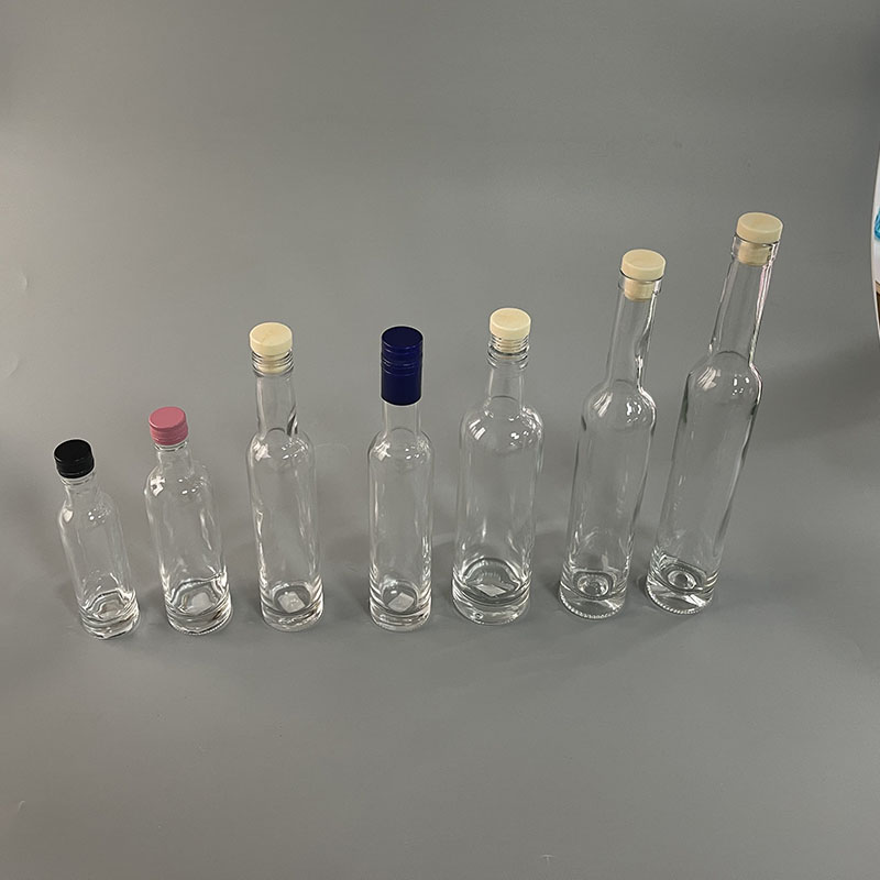 Glass Bottle With Cork Lid