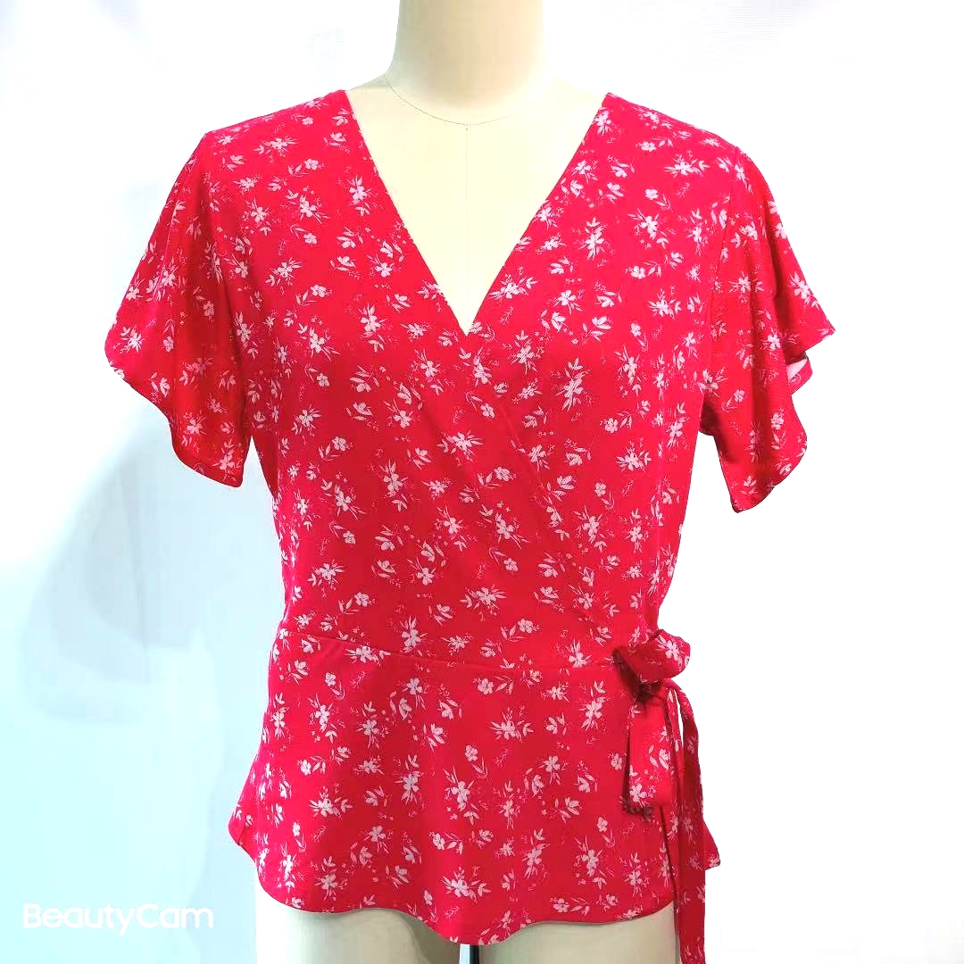 Ladies 100%rayon Top-2