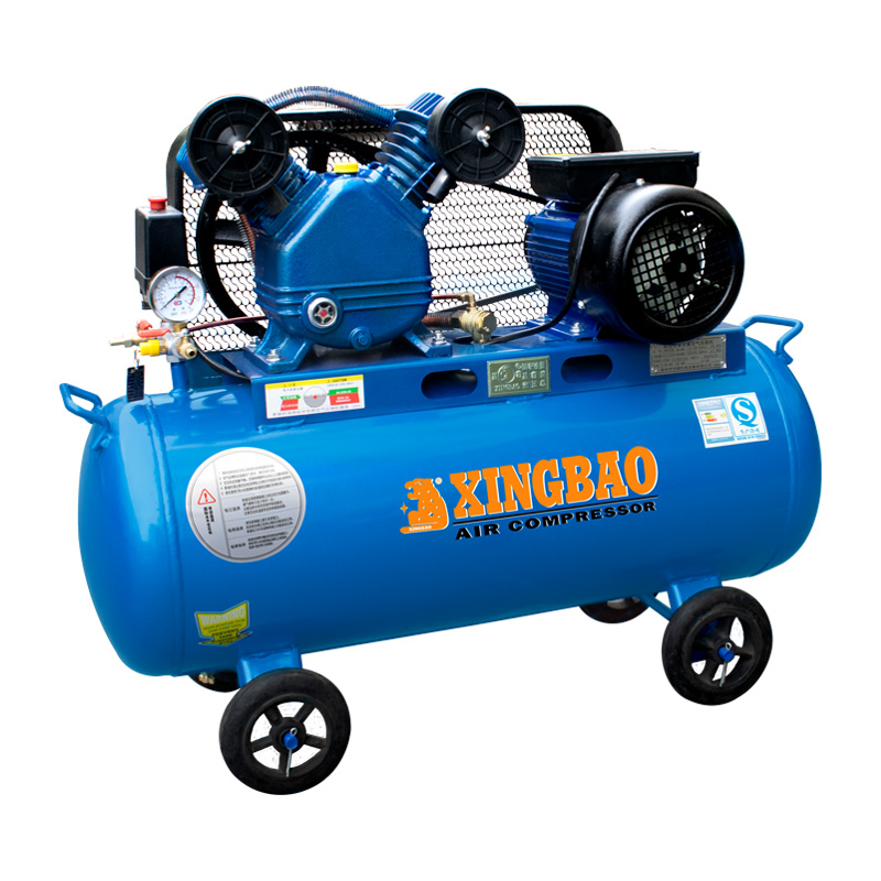 V-0.17 1.5kW 2HP 8bar 62L XINGBAO portable belt drive piston air compressor