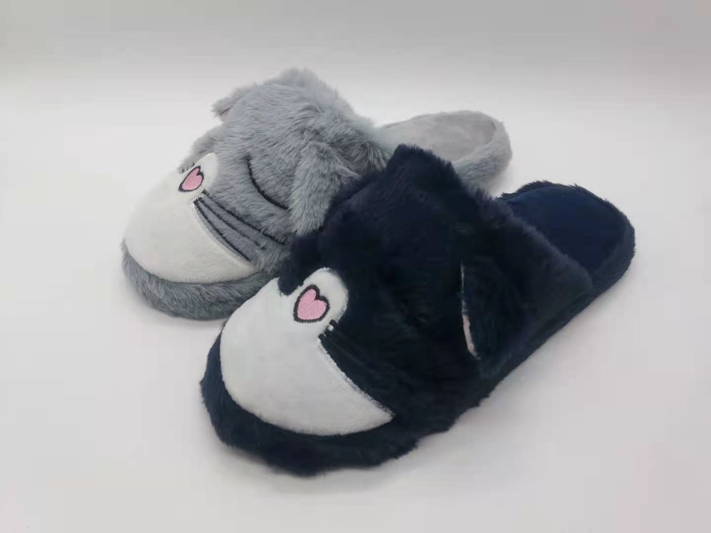 plush indoor slipper shoes