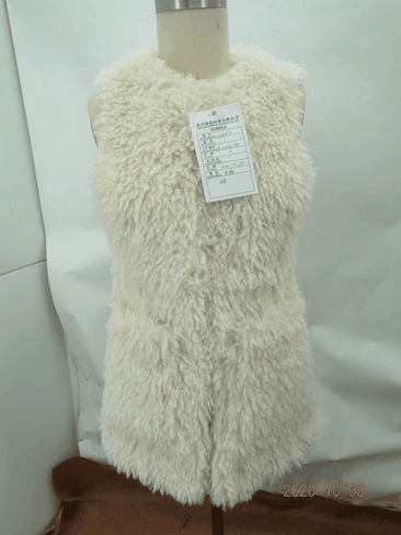 Ladies Faux Fur Vest