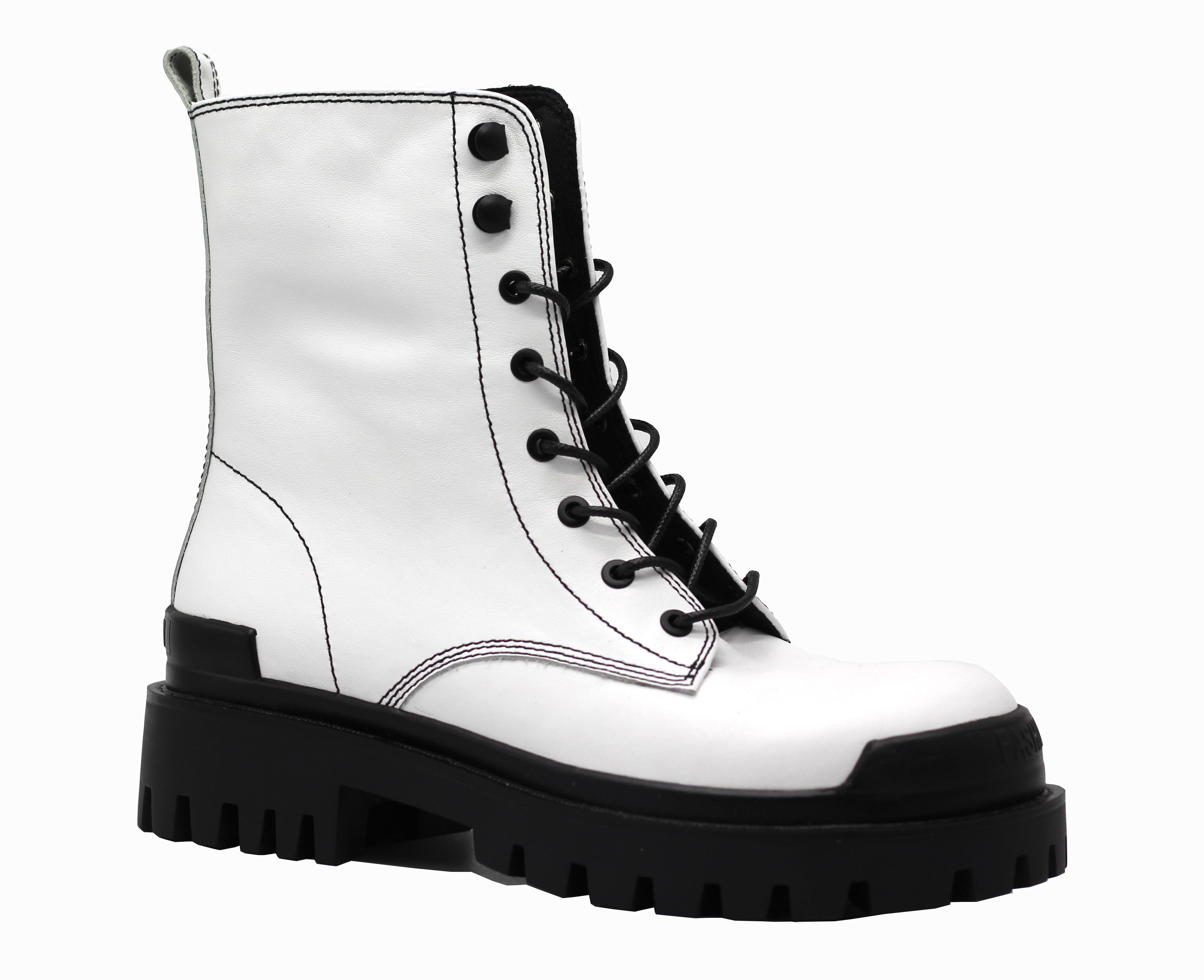 Bu-01 Leather Ankle Boots