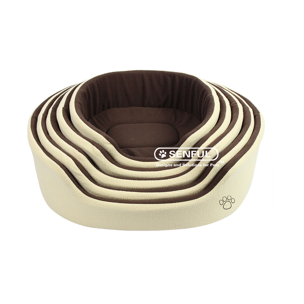 Dog Bed with Paws Comfortal Pet Bed