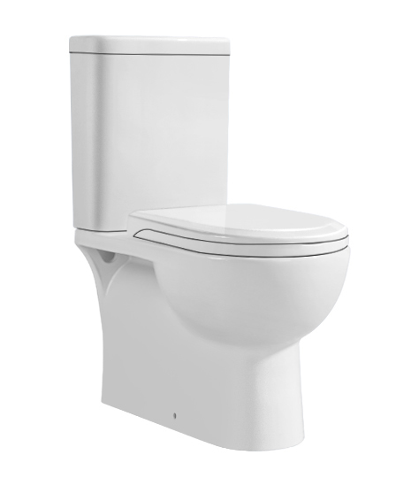 Ceramic washdown two piece toilet