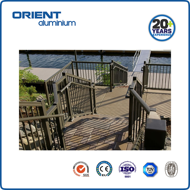 Hot Selling New Arrival Easy Assembly Nice Quality Modern Outdoor Aluminum Stair Railing